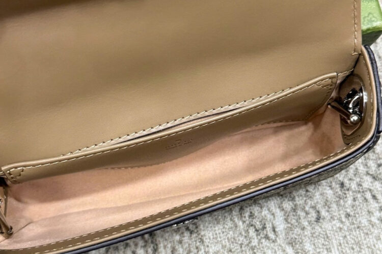 Túi Gucci Petite GG Mini Shoulder Bag GG Supreme Màu Be