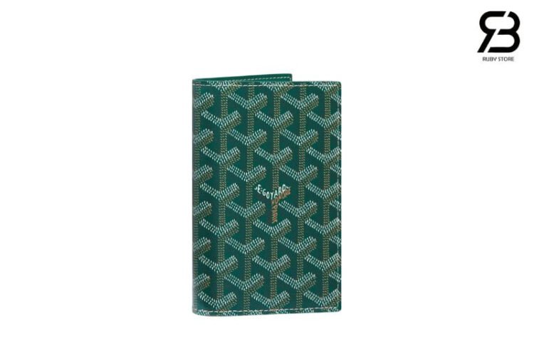 Ví Goyard Grenelle Passport Cover Green Màu Xanh Lá Best Da Ý
