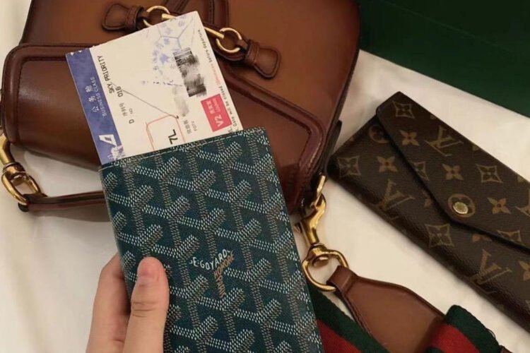 Ví Goyard Grenelle Passport Cover Green Màu Xanh Lá Best Da Ý