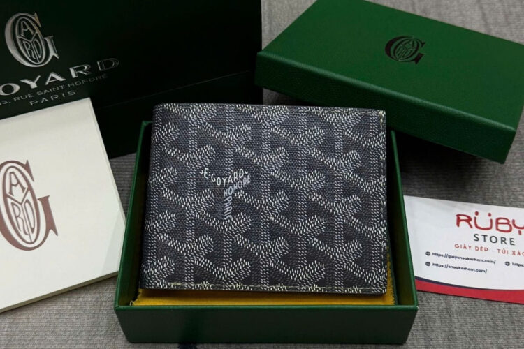 Ví Goyard Saint-Florentin Wallet Grey Màu Xám Best Da Ý