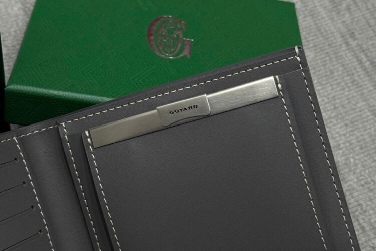 Ví Goyard Saint-Florentin Wallet Grey Màu Xám Best Da Ý