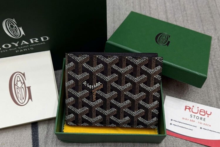 Ví Goyard Victoire Wallet Black Màu đen Best Da Ý