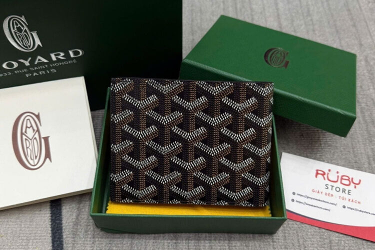 Ví Goyard Victoire Wallet Black Màu đen Best Da Ý