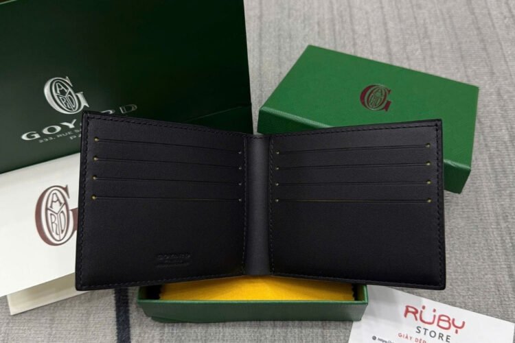 Ví Goyard Victoire Wallet Black Màu đen Best Da Ý
