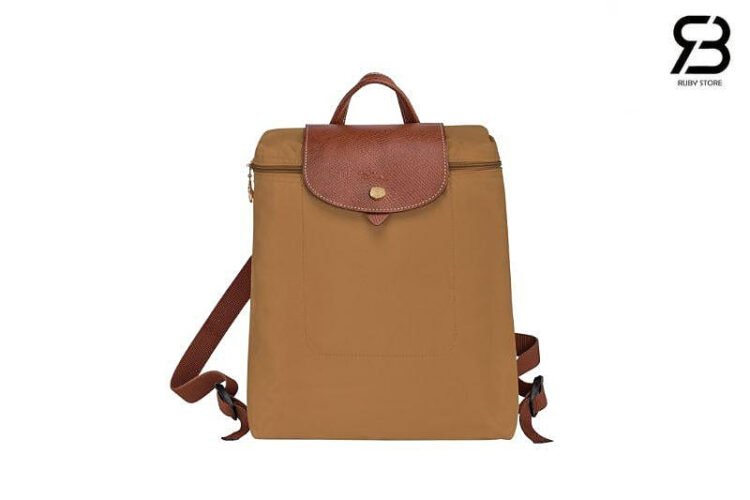 Ba Lô Longchamp Le Pliage Original M Backpack Fawn chính hãng