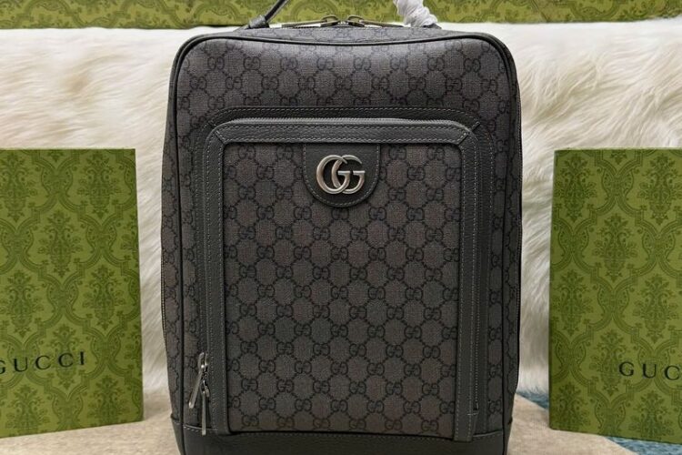 Balo Gucci Ophidia GG Medium Backpack Grey GG Canvas chất lượng cao