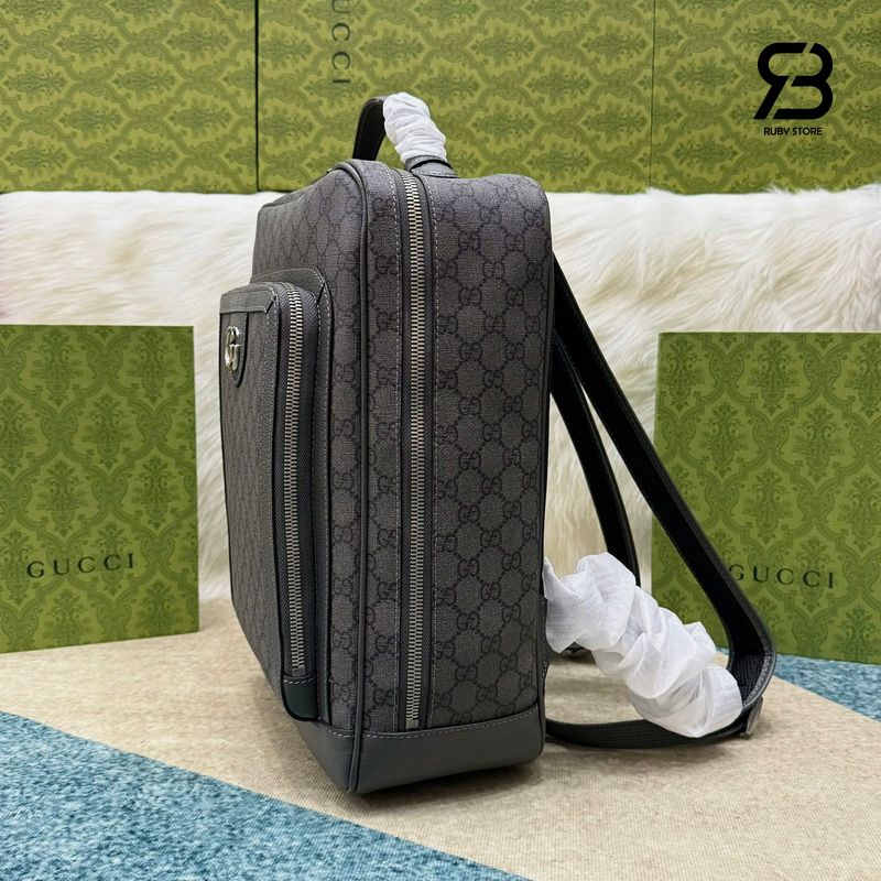 Balo Gucci Ophidia GG Medium Backpack Grey GG Canvas chất lượng tốt