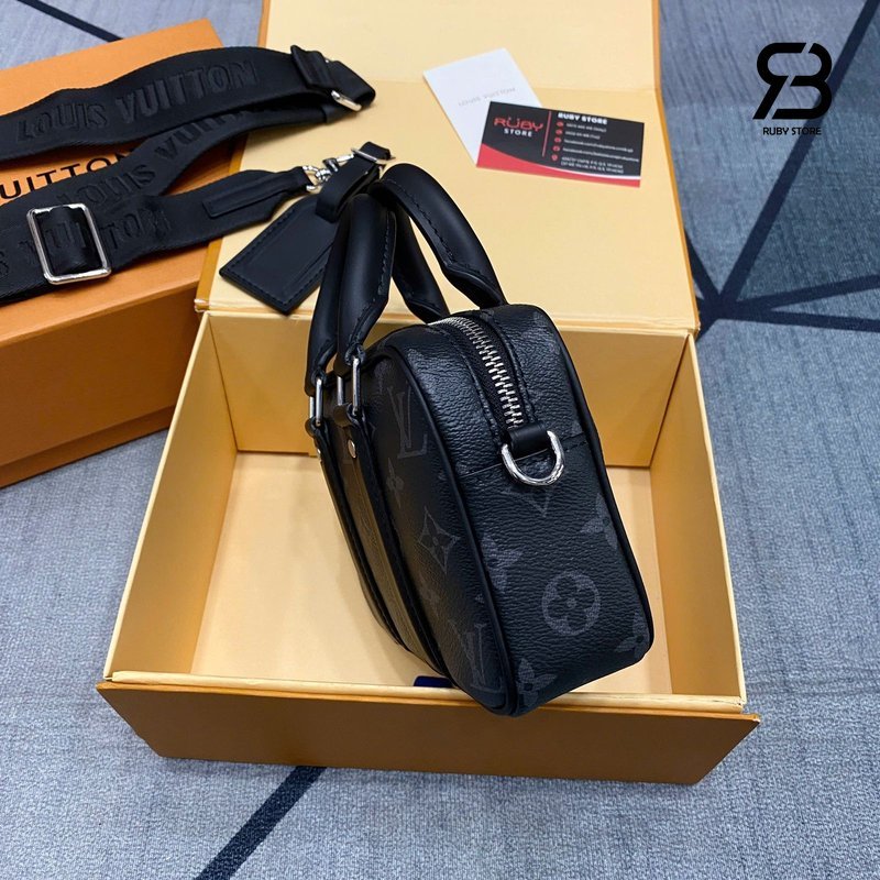 Túi LV Nano Porte Documents Voyage M82770 Monogram Eclipse chính hãng sang trọng