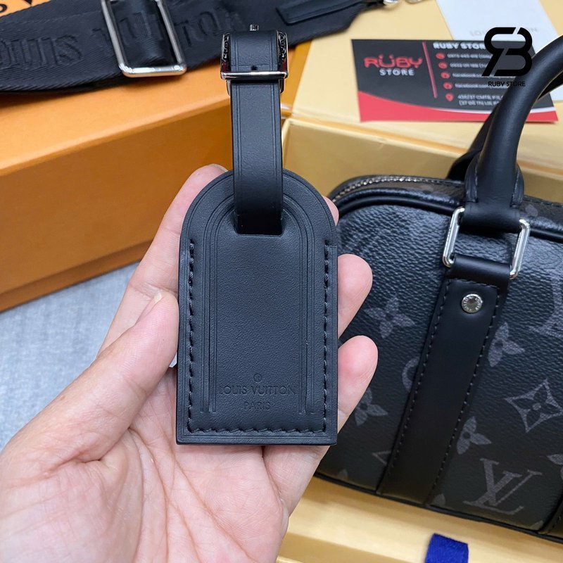 Túi LV Nano Porte Documents Voyage M82770 Monogram Eclipse sang trọng