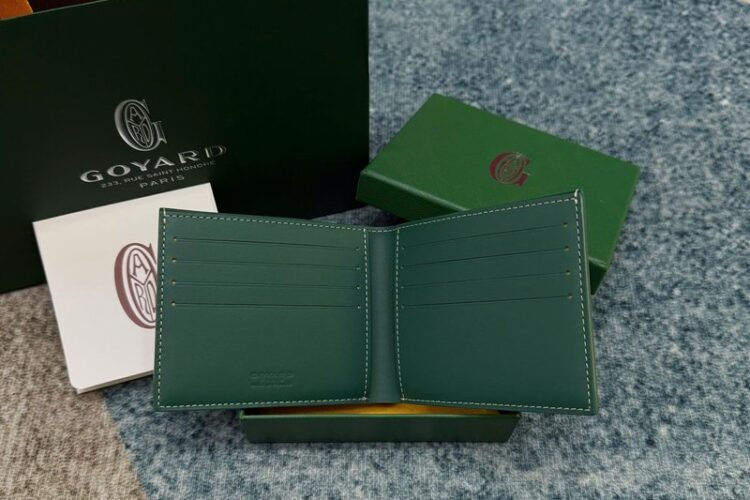 Ví Goyard Victoire Wallet Green Màu Xanh Lá Best Da Ý chi tiết