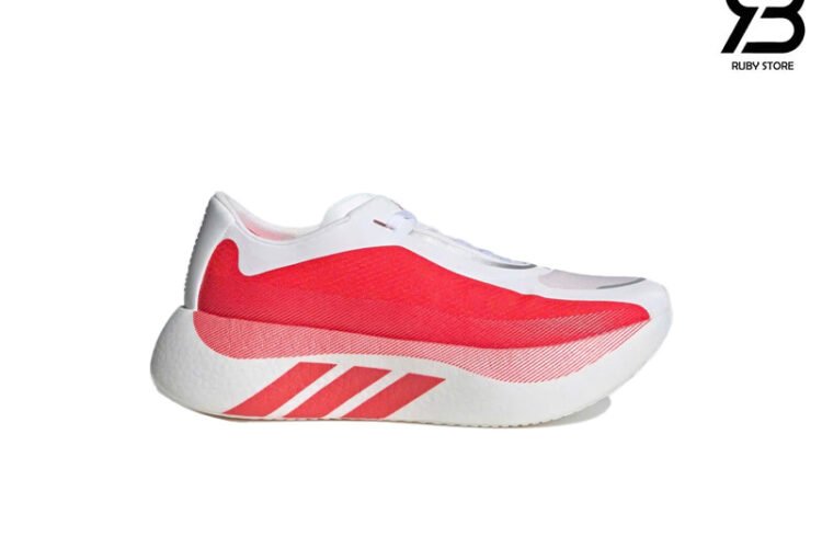 Giày Adidas Hyperboost Edge Pure Ruby Trắng Đỏ Best Deal chính diện