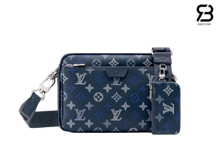 Túi LV Trio Messenger Bag Navy Blue M28618 - Thiết kế thời thượng, sang trọng